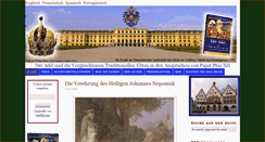 Desktop Screenshot of der-adel.info